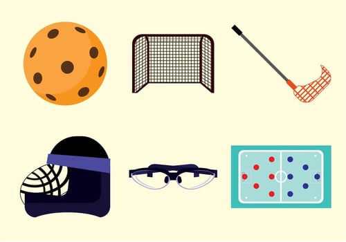 Floorball Vector