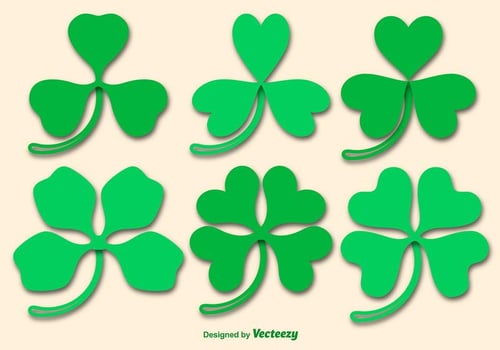 Clover Vector Icons