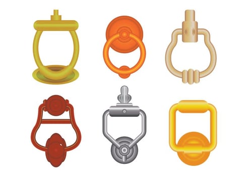 Door Knocker Vector