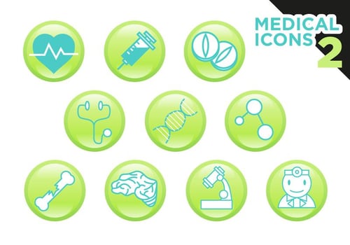 Medical Icons Vector Free