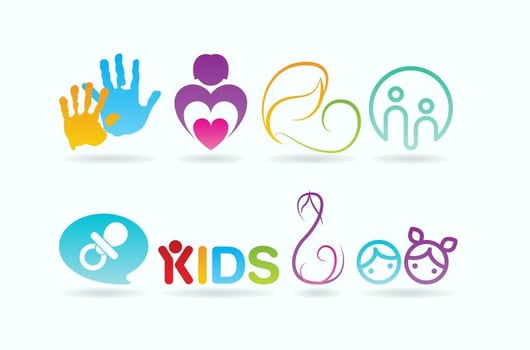 Infant Care Logo Vectors