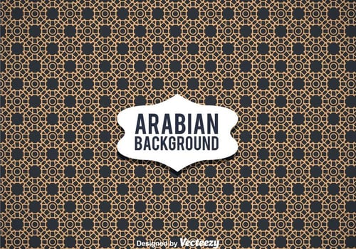 Arabian Ornament Background vector