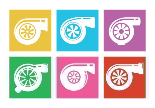 Turbocharger Vector