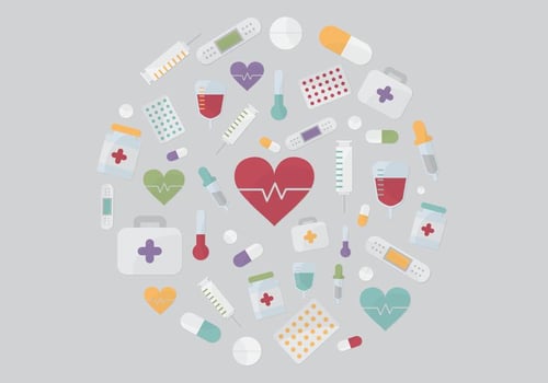 Medical Elements Vector