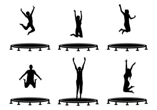 Trampoline Vector