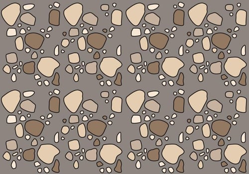 Free Stone Path Pattern 2 vector