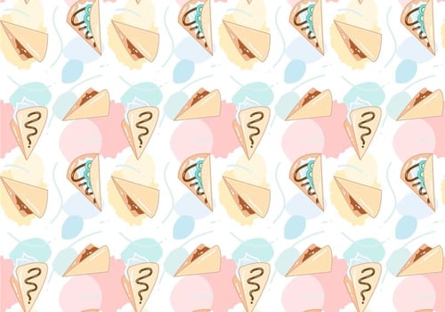 Free Crepes Pattern 1 vector