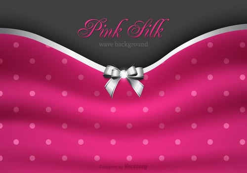 Vector Pink Silk Background