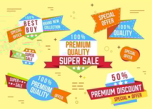 Free Super Sale Banner Vector