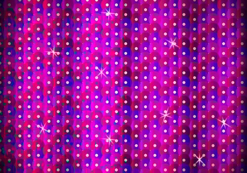 Sequins Pattern Background Vector 