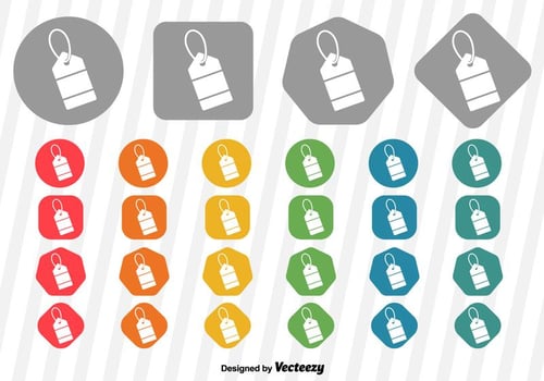 Vector Price Tag Icon