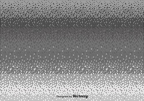 Vector Gray Pixel Background