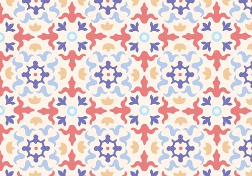 Tile Mosaic Pattern vector