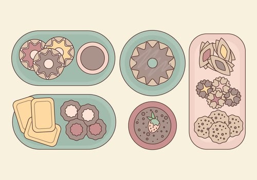 Vector Sweets Illustration