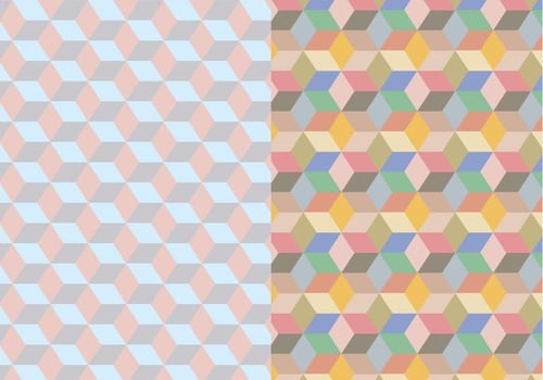 Cubical Vector Pattern