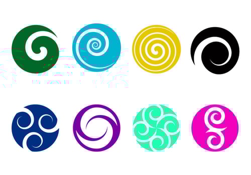 Koru Logo Vector