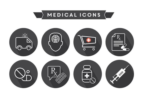 Free Medical Icons vector