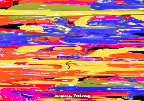 Abstract Style Painting Vector Background