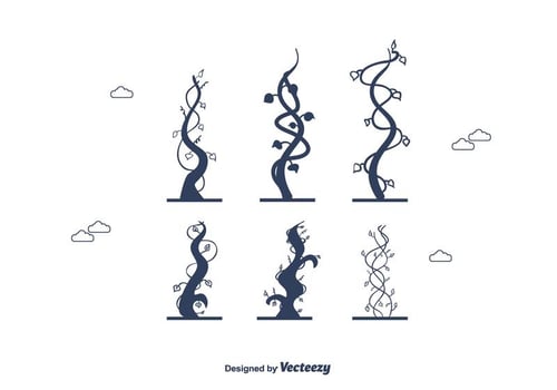 Beanstalk Vector