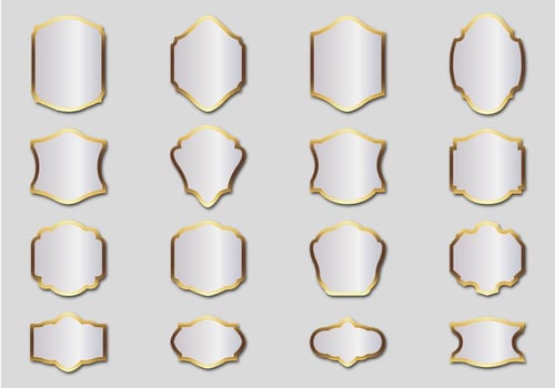Free Silver Frames Vector
