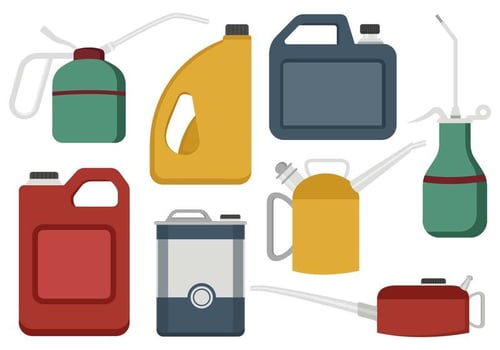 Free Oil Can Vector
