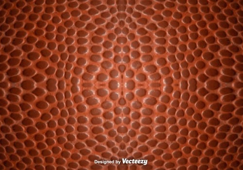 Vector Leather Football Texture
