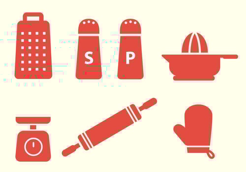 Kitchen Elements Vector