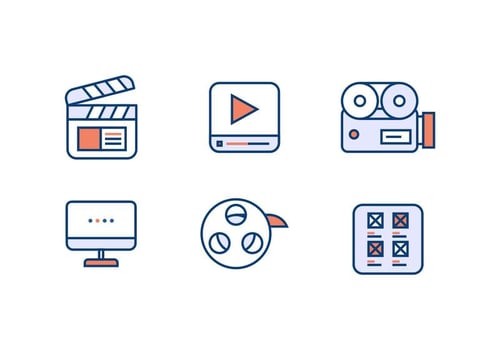 VIDEO EDITING VECTOR