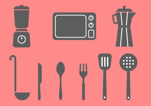Kitchen Elements Vector