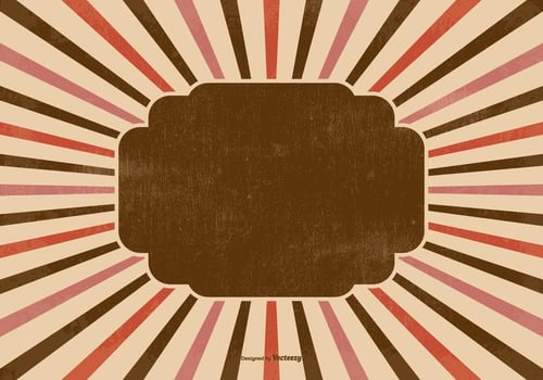 Blank Retro Background vector