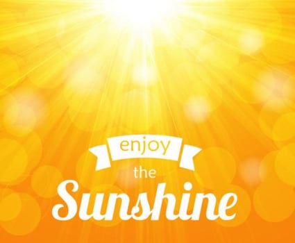 Free Shiny Sunburst Vector