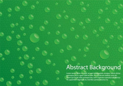 Water Drop Background vector