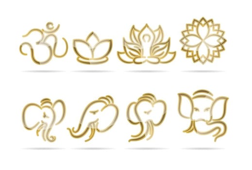 Indian Logos vector