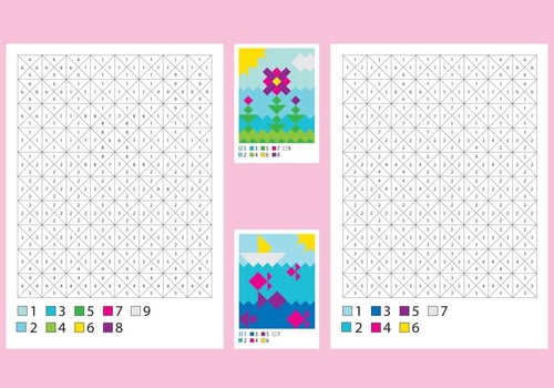 Coloring Pages With Solutions vector