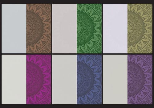 Indian Wedding Card Vector