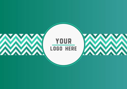 Free Geometric Logo Background vector