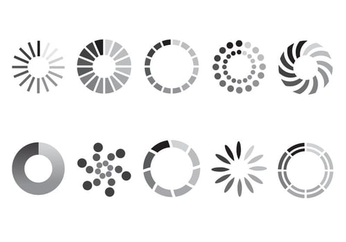 Preloader Vector Symbols 