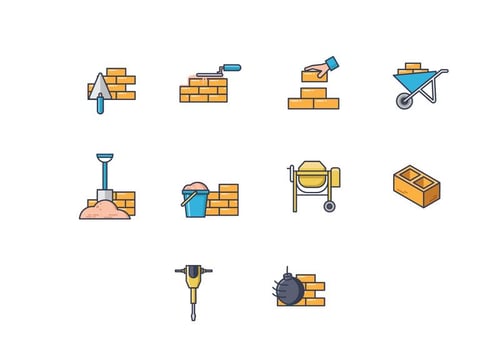 Free Bricklayer Vector