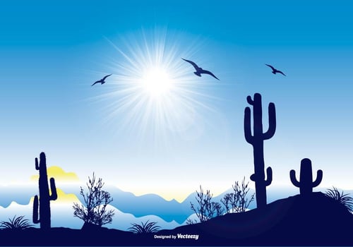 Beautiful Landscape Scene vector