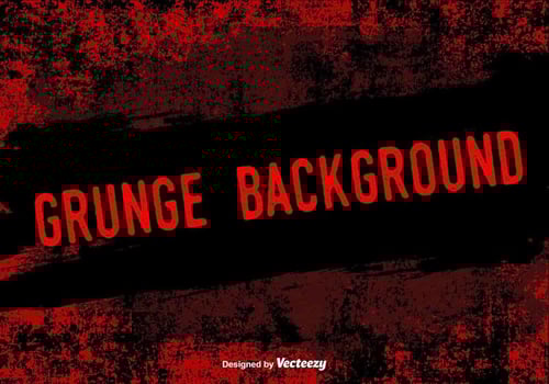 Red Grunge Vector Background
