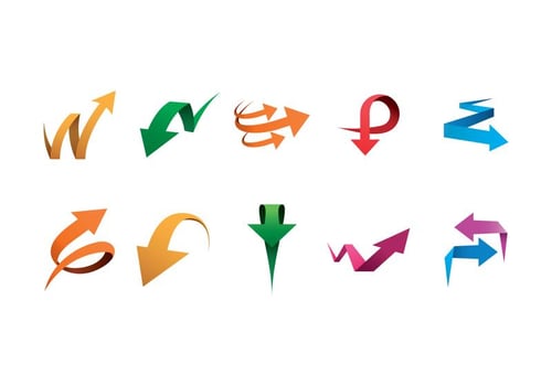 Free Flechas Vectors