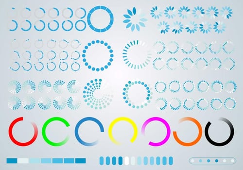 Collection of Preloader vector