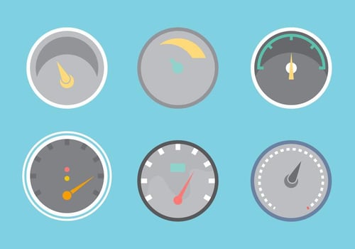 Free Tachometer Vector Graphic 2