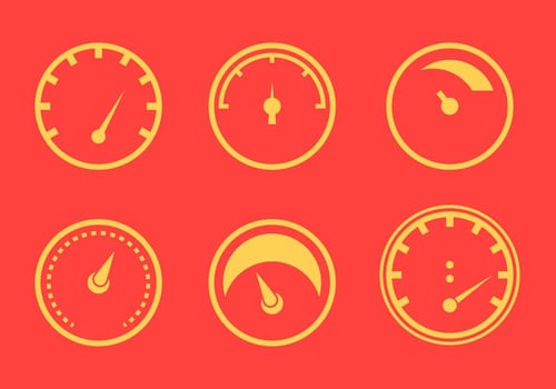 Free Tachometer Vector Graphic 1