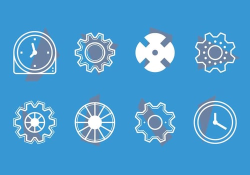 Free Clock Parts Vector Graphic 1