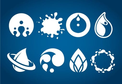 Water Icons Vector
