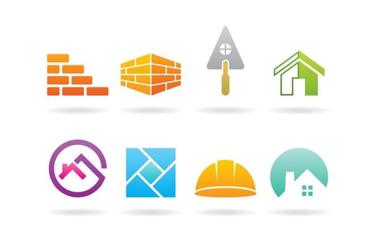 Bricklayer Logos vector