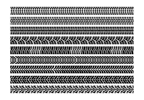 Tire Marks Vector