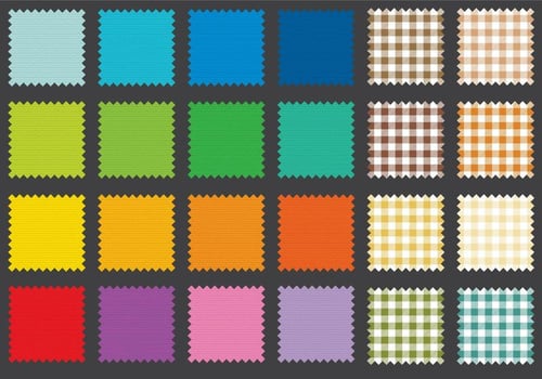 Fabric Swatches vector
