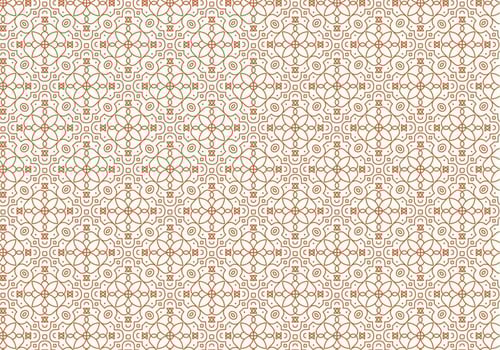 Decorative Outlined Pattern vector